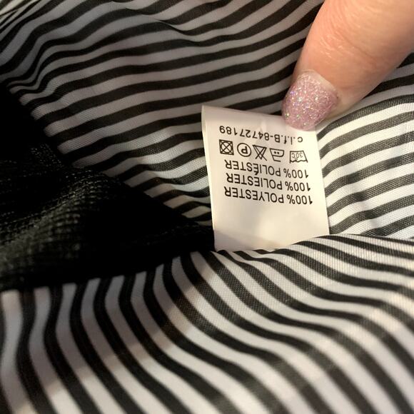 Cashew Flower Sherven X. Quilted Lightweight Womens Black Jacket Size 42 / 6 NWT - Picture 12 of 12